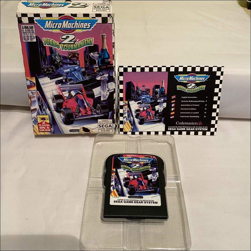 Buy Micro Machines 2 - Turbo Tournament -@ 8BitBeyond Buy Micro Machines 2 - Turbo Tournament -@ 8BitBeyond